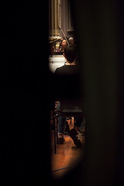 Edinburgh Festival: Idomeneo rehearsal at the Usher Hall, Edinburgh