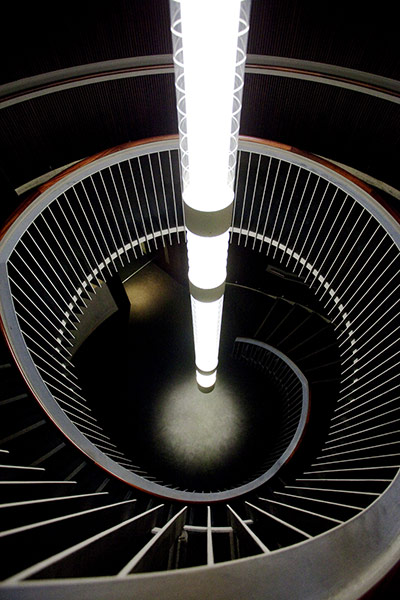 Edinburgh Festival: Staircase at the Usher Hall, Edinburgh