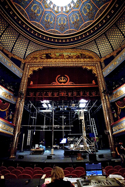 Edinburgh Festival: Stage set for Vieux Carré at the Lyceum Theatre, Edinburgh