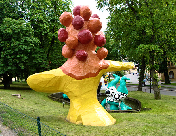 Face Hunter: Stockholm: garden of the Museum of Modern Art, Skeppsholmen