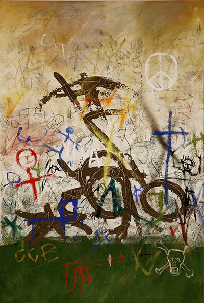 South Africa Gallery: Durant Sihlali's Peace Wall, 1993, from the exhibition