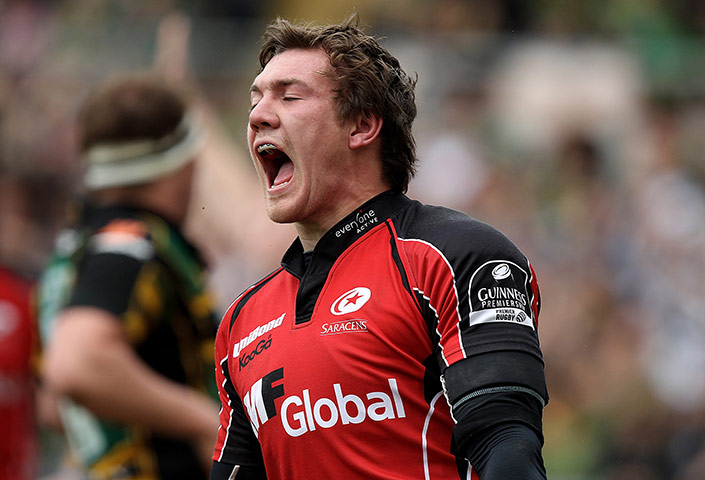 rugby union: Northampton Saints v Saracens - Guinness Premiership Semi Final