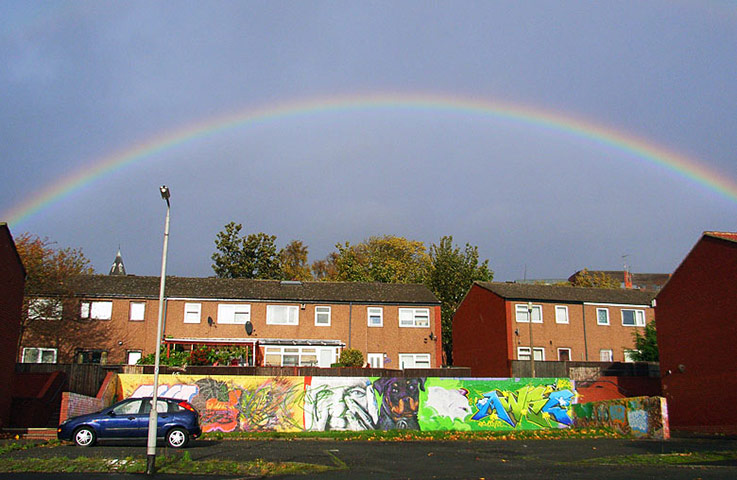 In pictures: weather: Rainbow