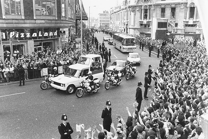 Pope 1982 Visit: Visit of Pope John Paul II, London, May 1982