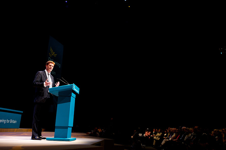 Liberal Democrats : Danny Alexander addresses the Liberal Democrats annual conference 