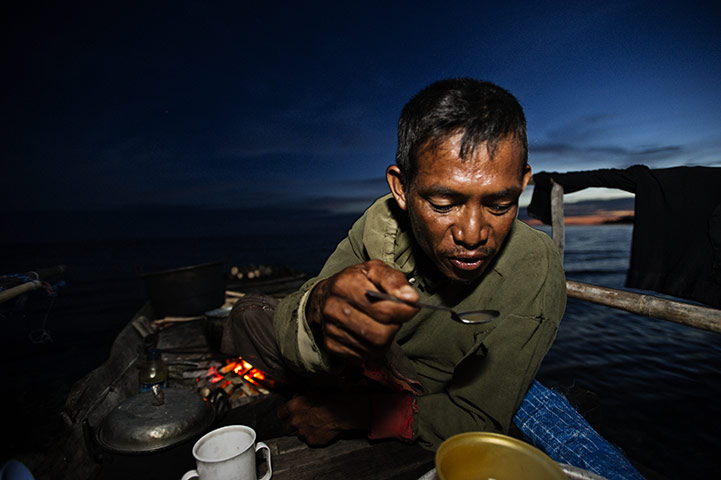 Sea Nomads: Bajau ethnic group, a Malay people who have lived at sea for centuries