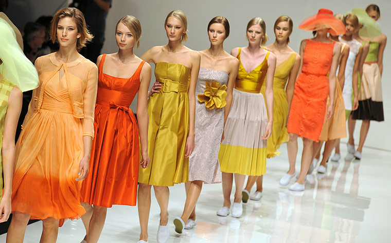 London fashion day 3: Jasper Conran - Runway LFW Spring/Summer 2011