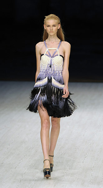 London fashion day 3: Matthew Williamson 2011 spring/summer 