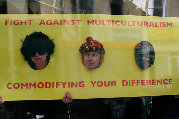 Liverpool Biennial: Installation in the disused shop windows at 52 Renshaw Street