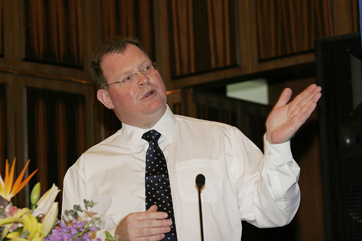 Lloyds bank: Mark Fisher, chief executive officer of manufacturing at the