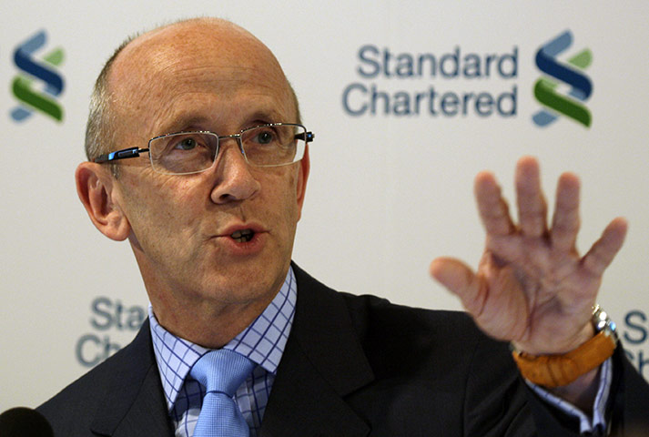 Lloyds bank: Chairman of Standard Chartered Mervyn Davies