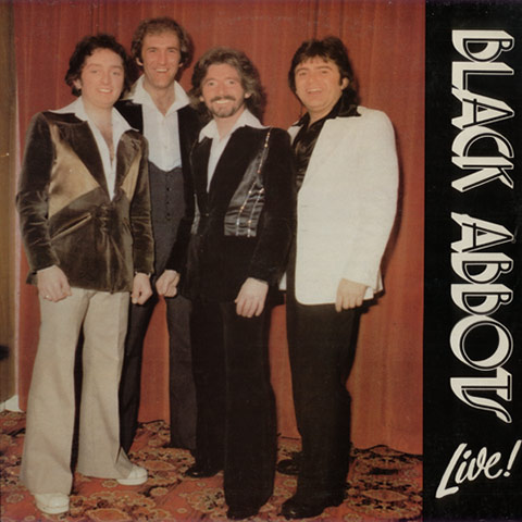 Working man's soul: Black Abbots Live record sleeve