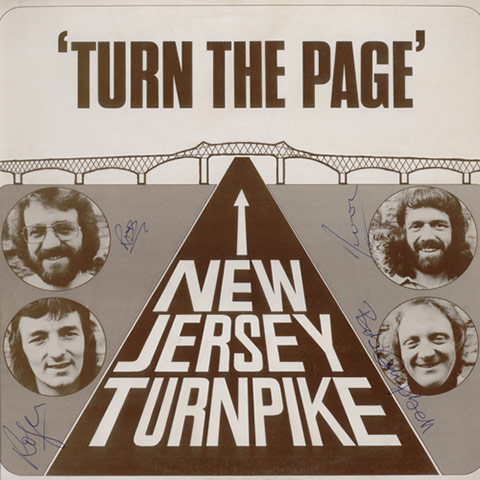 Working man's soul: New Jersey Turnpike record sleeve