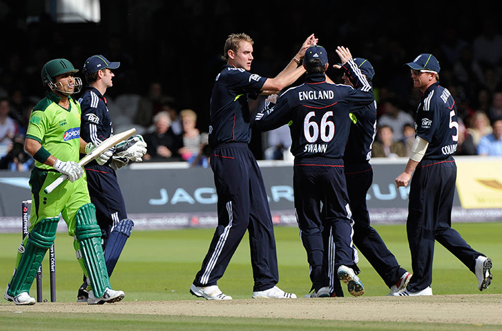 cricket: England v Pakistan
