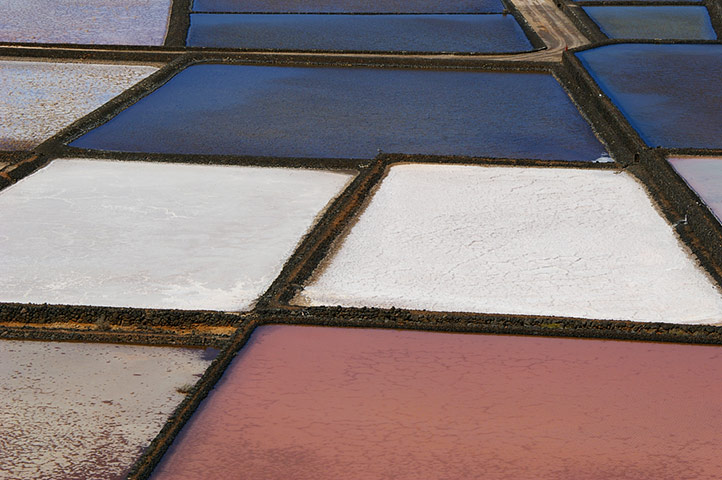In pictures: Lines: salt pans in Lanzarote