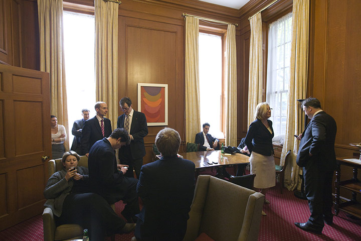 Martin Argles Brown: Staff, advisers and senior politicians in Gordon Brown's office