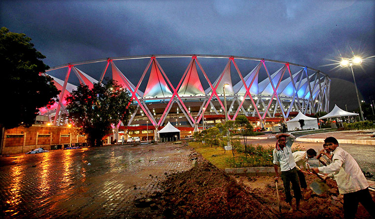 Commonwealth games: Jawaharlal Nehru Stadium in New Delhi