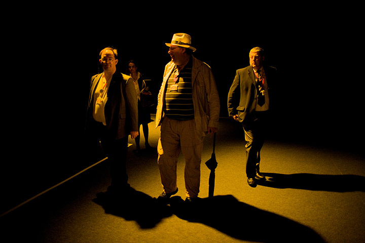 Thomond Liberal Democrats: 21 September: Delegates leave the auditorium after Simon Hughes' speech