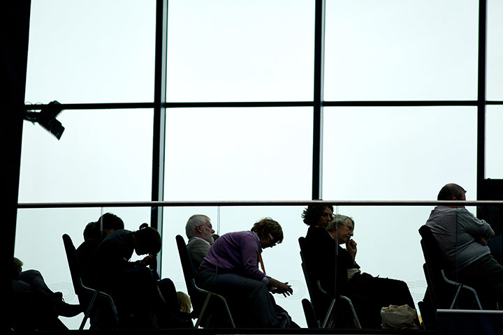 Thomond Liberal Democrats: 19 September: Delegates listening to a fringe debate 
