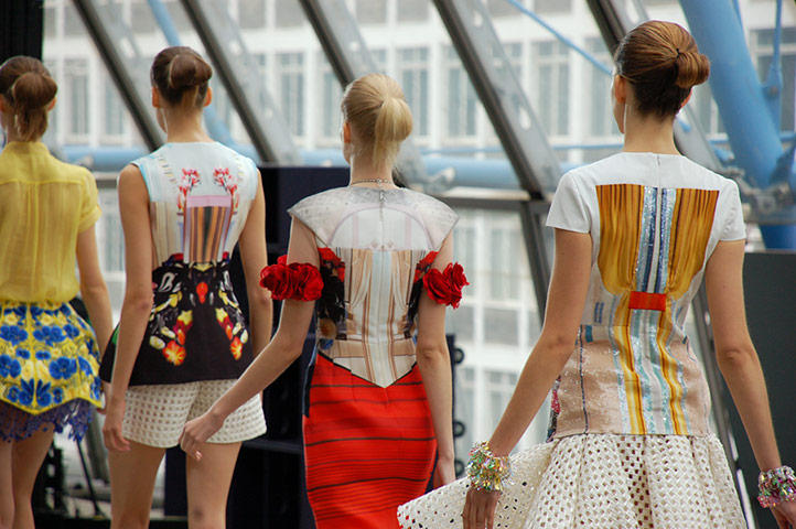 Mary Katrantzou: detail on Mary Katrantzou's works