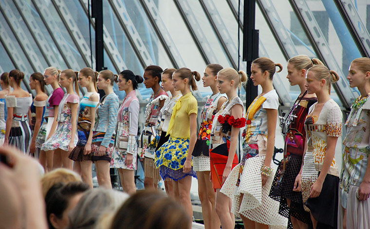 Mary Katrantzou: The models turn to face their public