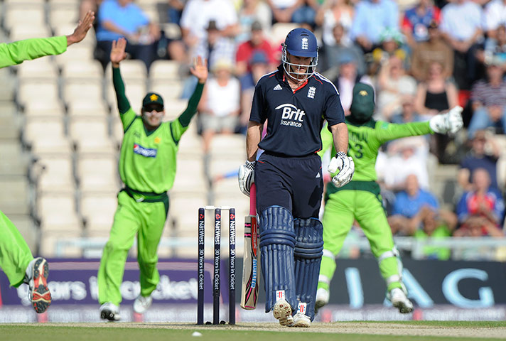 cricket: England v Pakistan