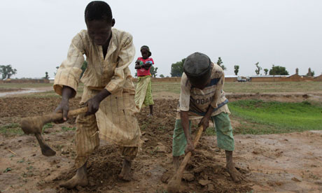gold rush pictures for kids. Nigerian children farm