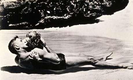 Burt Lancaster and Deborah Kerr in From Here to Eternity.
