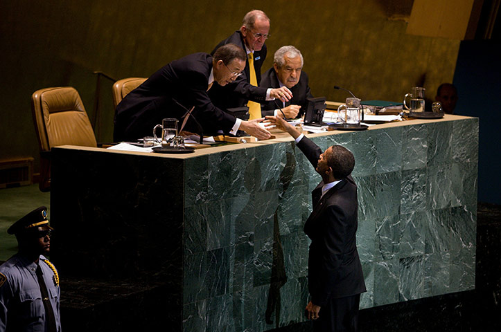 UN Development Summit: President Obama Addresses Millennium Development Goals Summit At UN