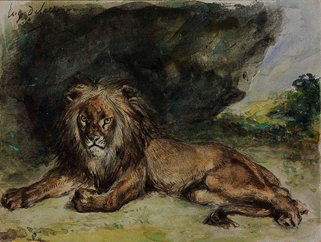 Treasures from Budapest: Lion, 1848-1850
