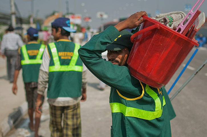 Commonwealth Games Clean: Delhi Scrambles to Complete Last Minute Preparations For Commonwealth Games