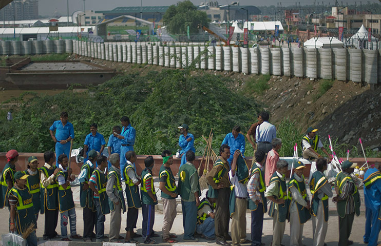 Commonwealth Games Clean: Delhi Scrambles to Complete Last Minute Preparations For Commonwealth Games