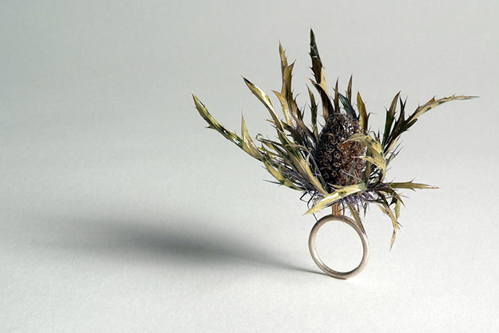 Origin craft fair: Origin thistle ring