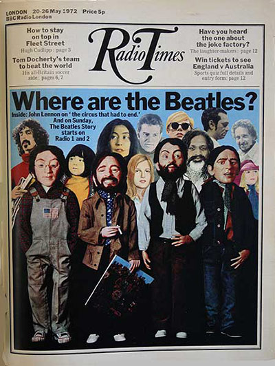 Radio Times - Cover 20th May 1972