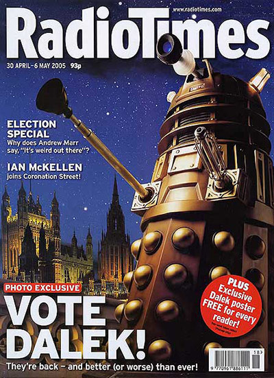 Radio Times - Cover April 30th 2005