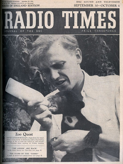 Radio Times - Cover Sep 30th 1956