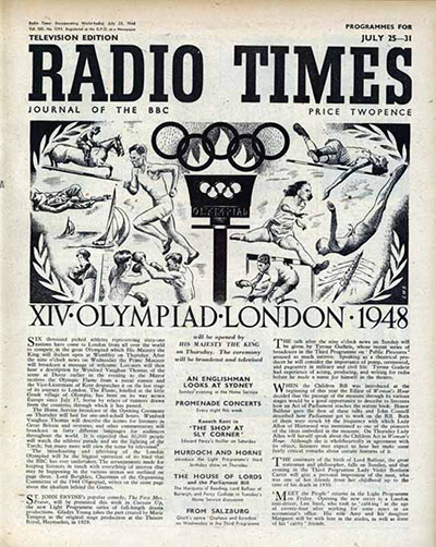 Radio Times - 1948 Olympic Edition