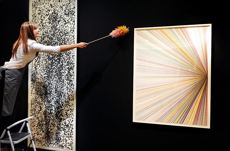 Lehman Brothers Auction: Preparations for the Lehman Brothers Artwork sale at Christie's