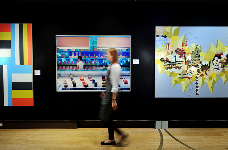 Lehman Brothers Auction: Preparations for the Lehman Brothers Artwork sale at Christie's