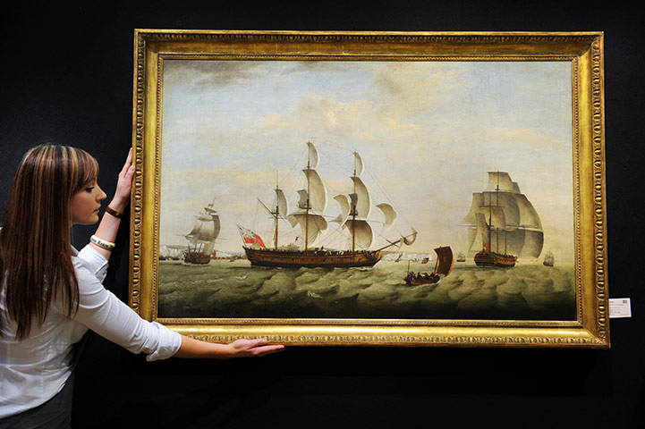 Lehman Brothers Auction: Preparations for the Lehman Brothers Artwork sale at Christie's