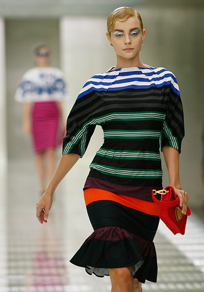 Milan Day 2 Update: Prada Spring-Summer 2011 fashion collection