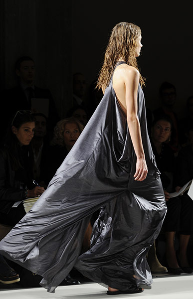 Milan: A Bottega Veneta model 