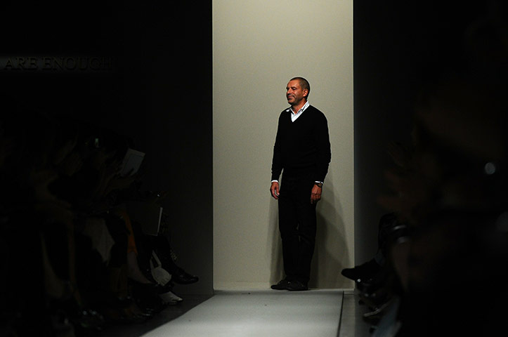 Milan: German designer Tomas Maier acknowledges