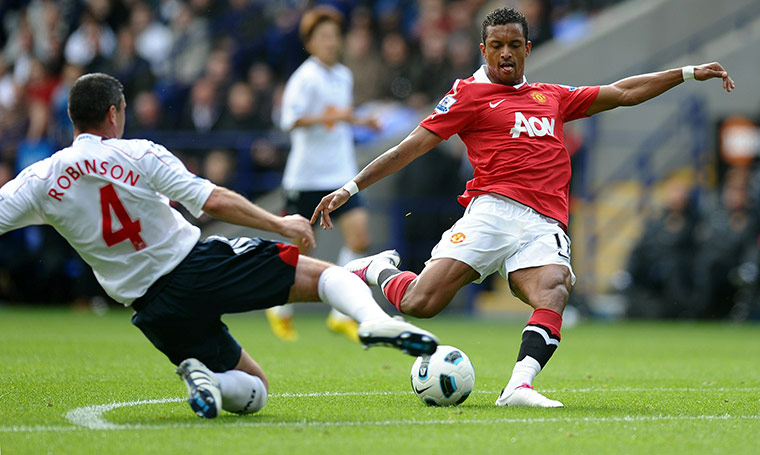 football: Manchester United's Portuguese midfielde