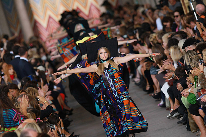 Milan fashion week: Missoni Spring/Summer 2011 Milan fashion week