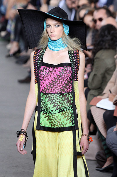Milan fashion week: Missoni Spring/Summer 2011 Milan fashion week