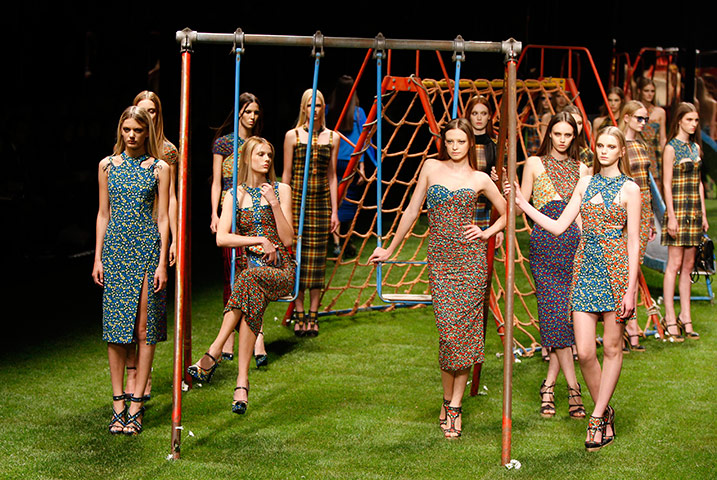 Milan fashion week: Versus Spring/Summer 2011 Milan fashion week