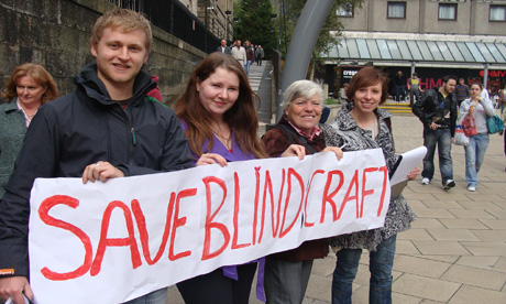 Sheila Gilmore MP save Blindcraft