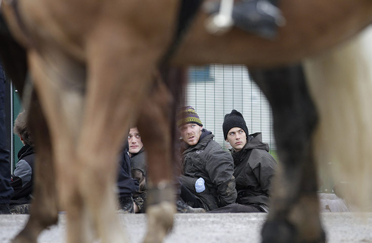 24 hours: asylum policy protest in belgium