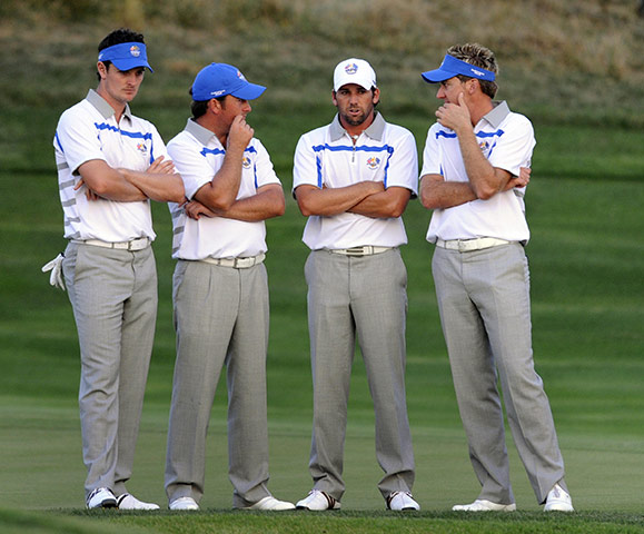 Ryder Cup Uniforms: Team Europe Justin Rose, Graeme McDowell 2008 Ryder Cup